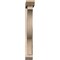 Ekena Millwork Funston Slat Smooth Bracket w/ Offset Brace, Douglas Fir, 5 1/2"W x 30"D x 42"H BKT0604X30X42FST06SDF - alternate 3
